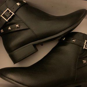 Brand New Black booties size 8